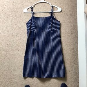 PacSun blue white striped dress